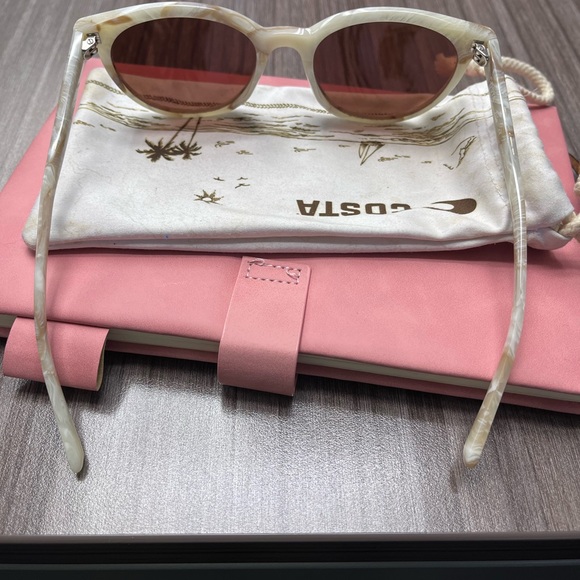 Costa Del Mar Isla Sunglasses with copper silver mirror 580G lenses - Picture 6 of 9